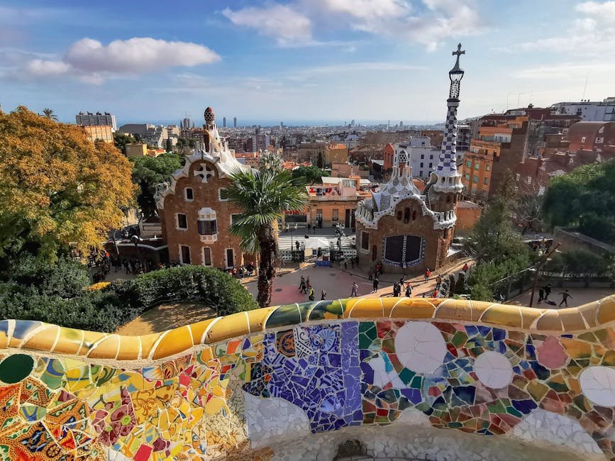 Barcelona Katalánsko | Umění, pláže, gastronomie a Gaudí 3 Park puigll