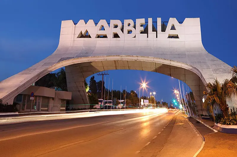marbella vstup, do mesta
