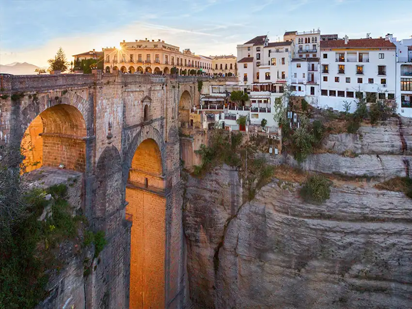 most v ronde, malaga
