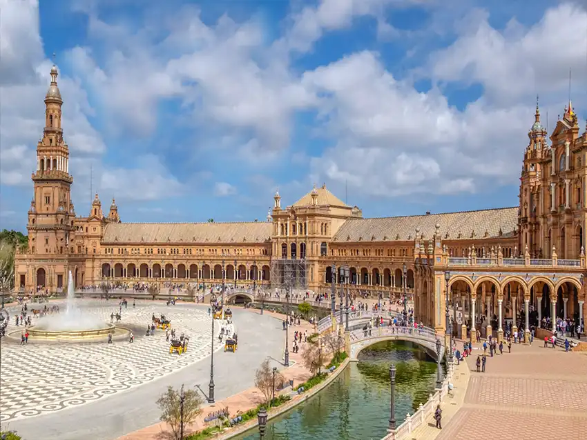 sevilla, historicke námestí