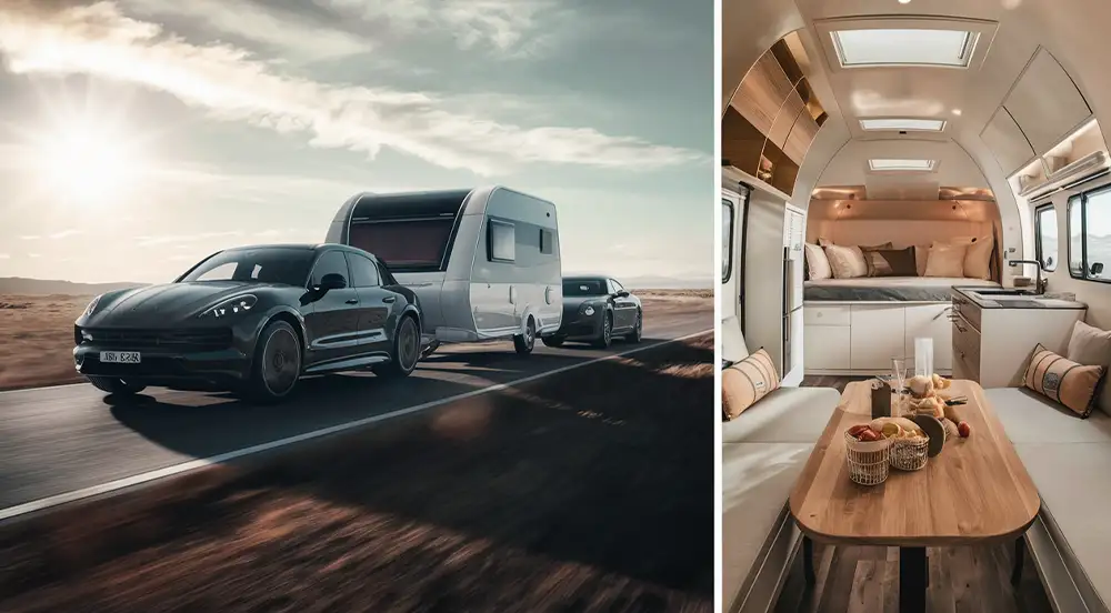 Karavaning | Cestování s obytným vozem nebo s karavanem 5 auto taha caravan