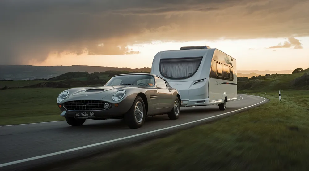 Čím tahat obytný přívěs? | Pronajmout, nebo no koupit ? 3 auto vintage stare taha caravan