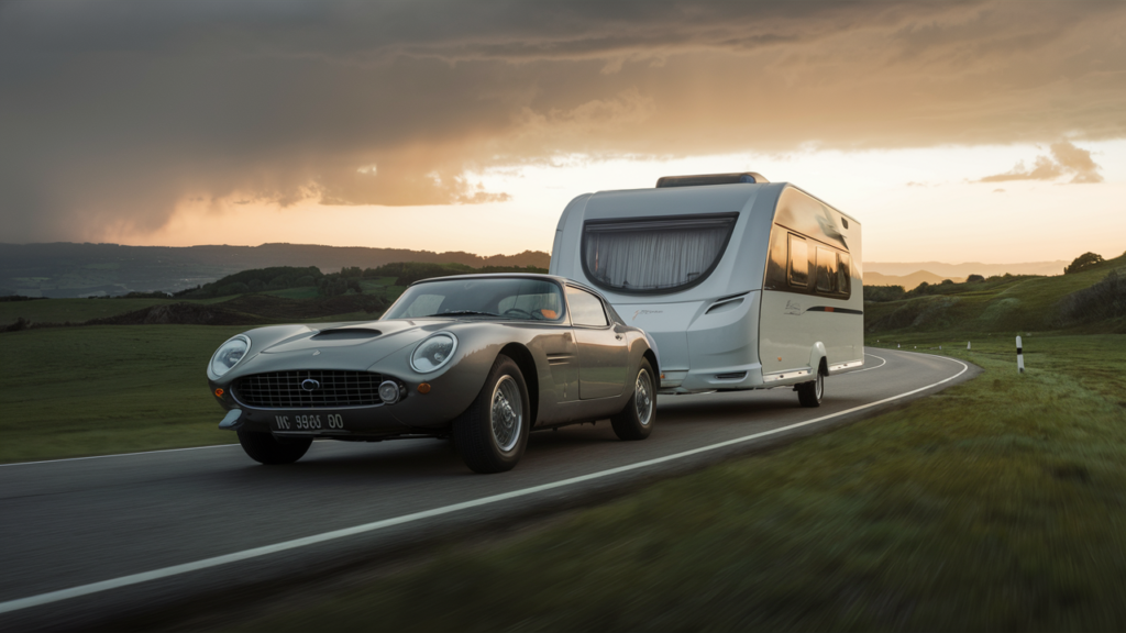 auto vintage stare taha caravan