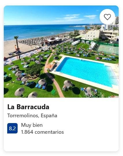 la baracuda hotel ficha