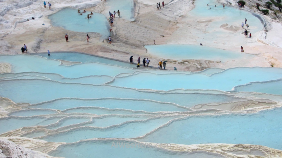 Pamukkale- Turecko: Informace, koupání + ceny 3 Pamukkale jazera 3