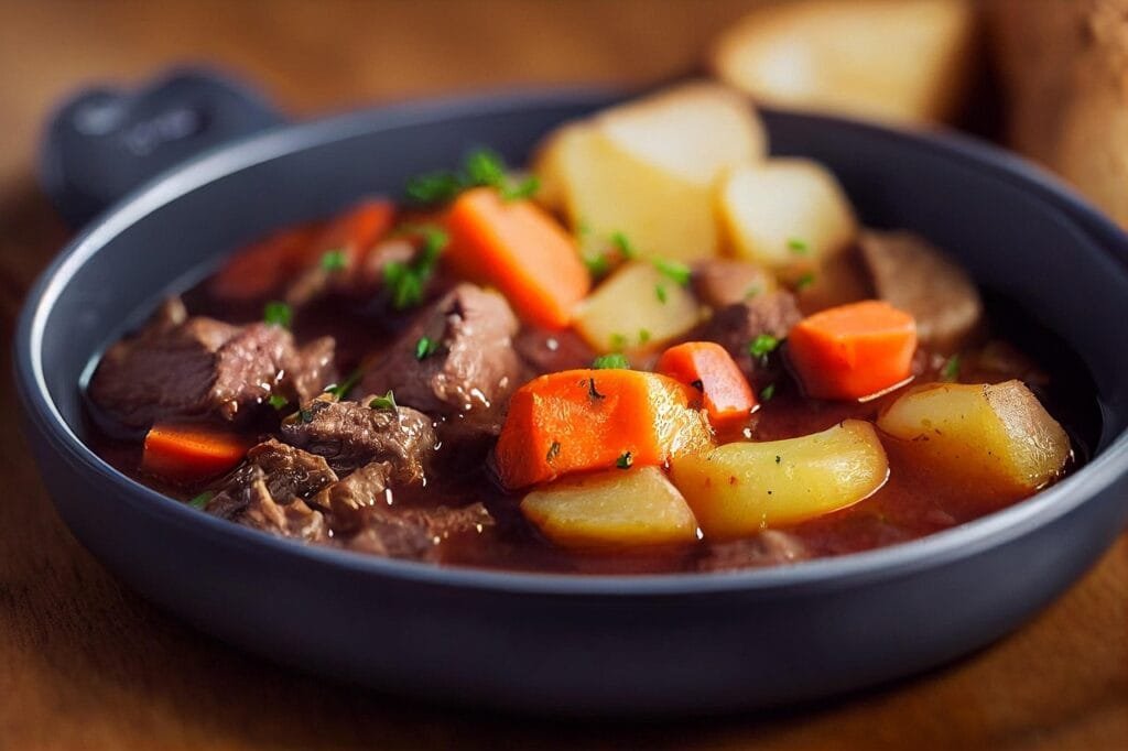 stew, beef, food, potatoes, carrots, dish, meat stew, snack, kitchen, cooking, restaurant, lunch, digital art, 3d mockup, stew, stew, stew, stew, stew