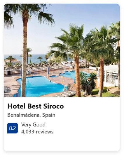 view pool hotel best siroco