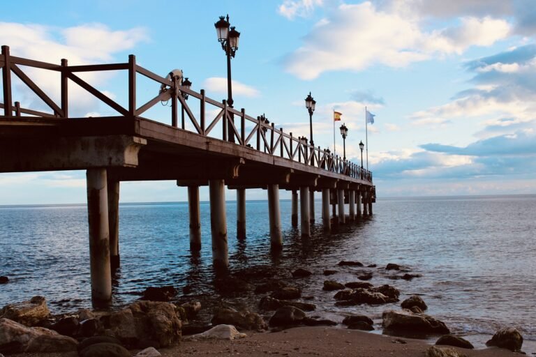 jetty, beach, sea, darling, costa,