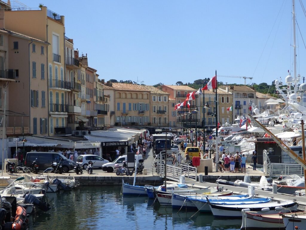 provence, saint tropez, sea, port, boat, nature, yacht