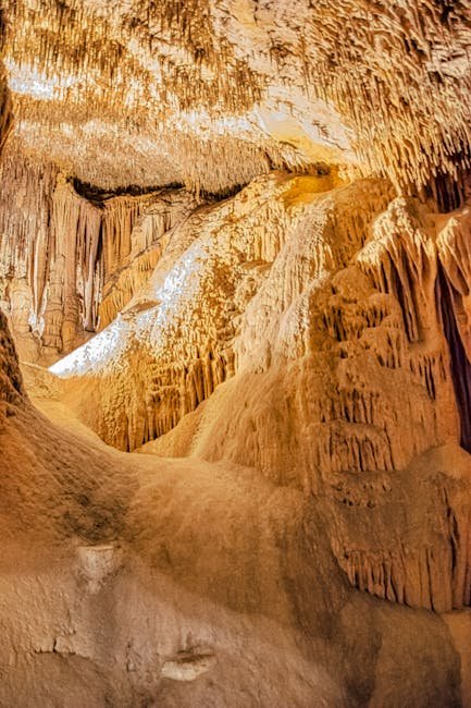 Explore the unique stalactite formations in Porto Cristo's stunning cave.