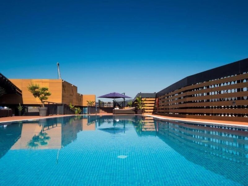 piscina en Eurostars Palace