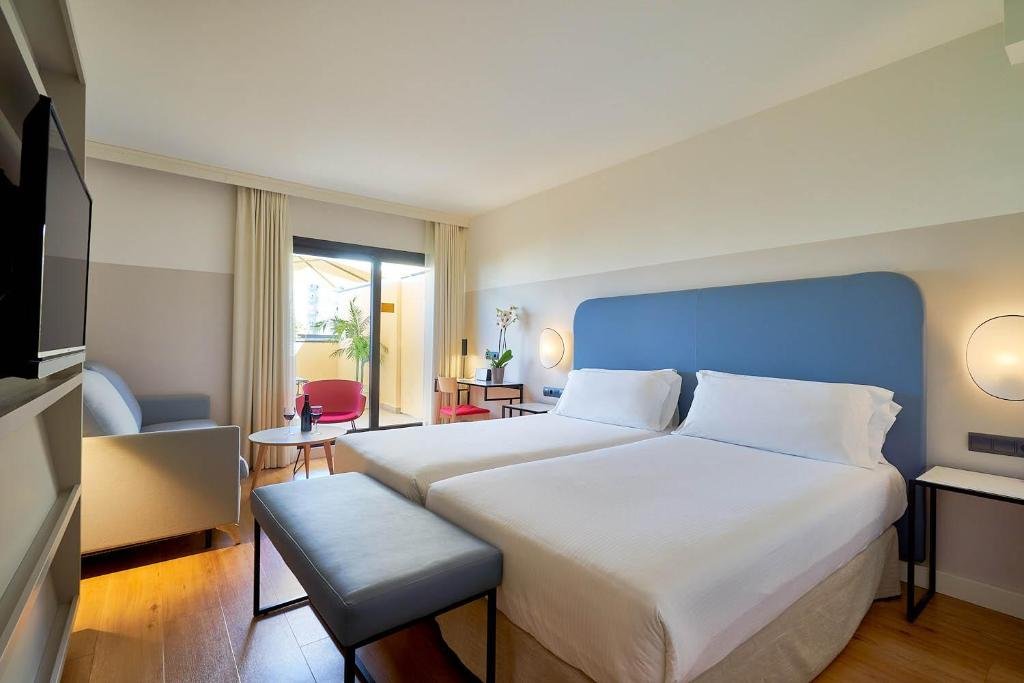 habitacion con cama
