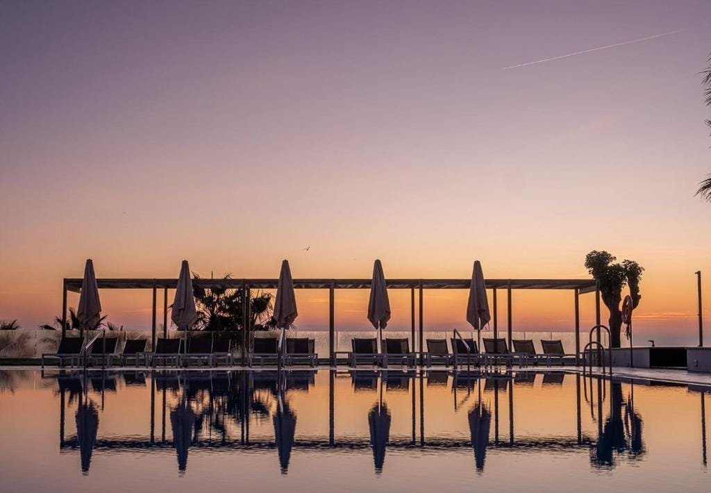 hotel estival torrequebrada terraza