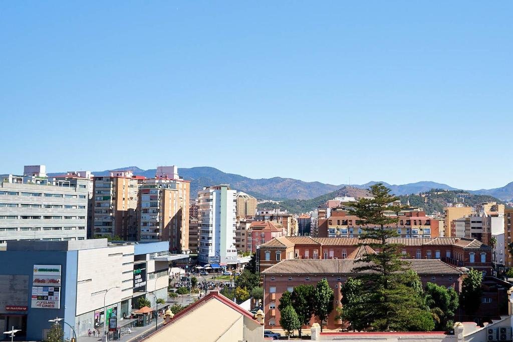 vistas desde balcon a la ciudad