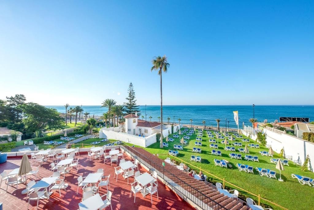 hotel globales gardenia terasa vista mar