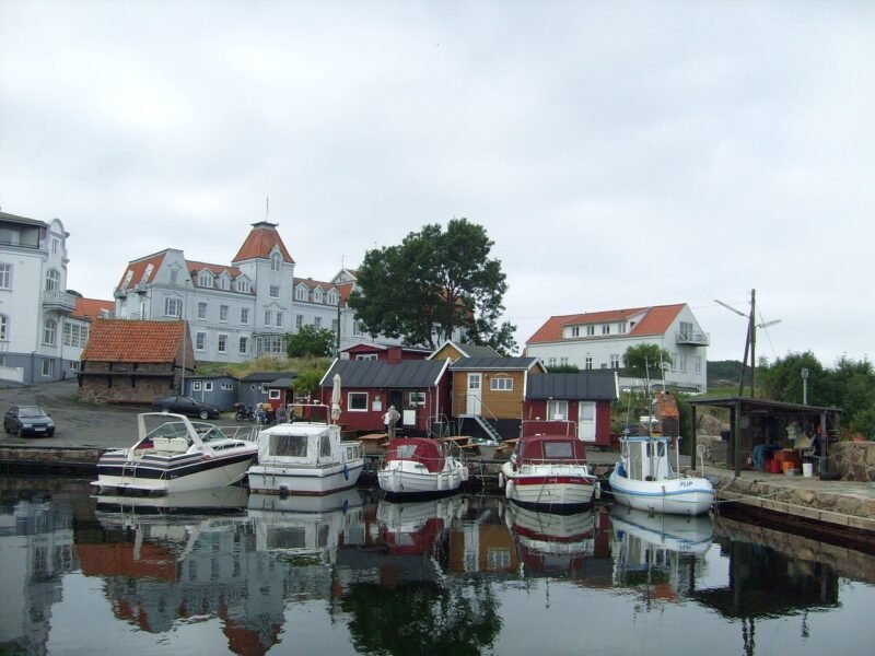 port, boats, bornholm,